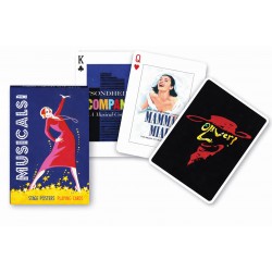 Carti de joc de colectie Piatnik, cu tema "Musicals"